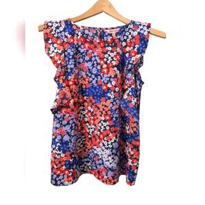 NWT Juicy Couture Floral Sleeveless Top Size M